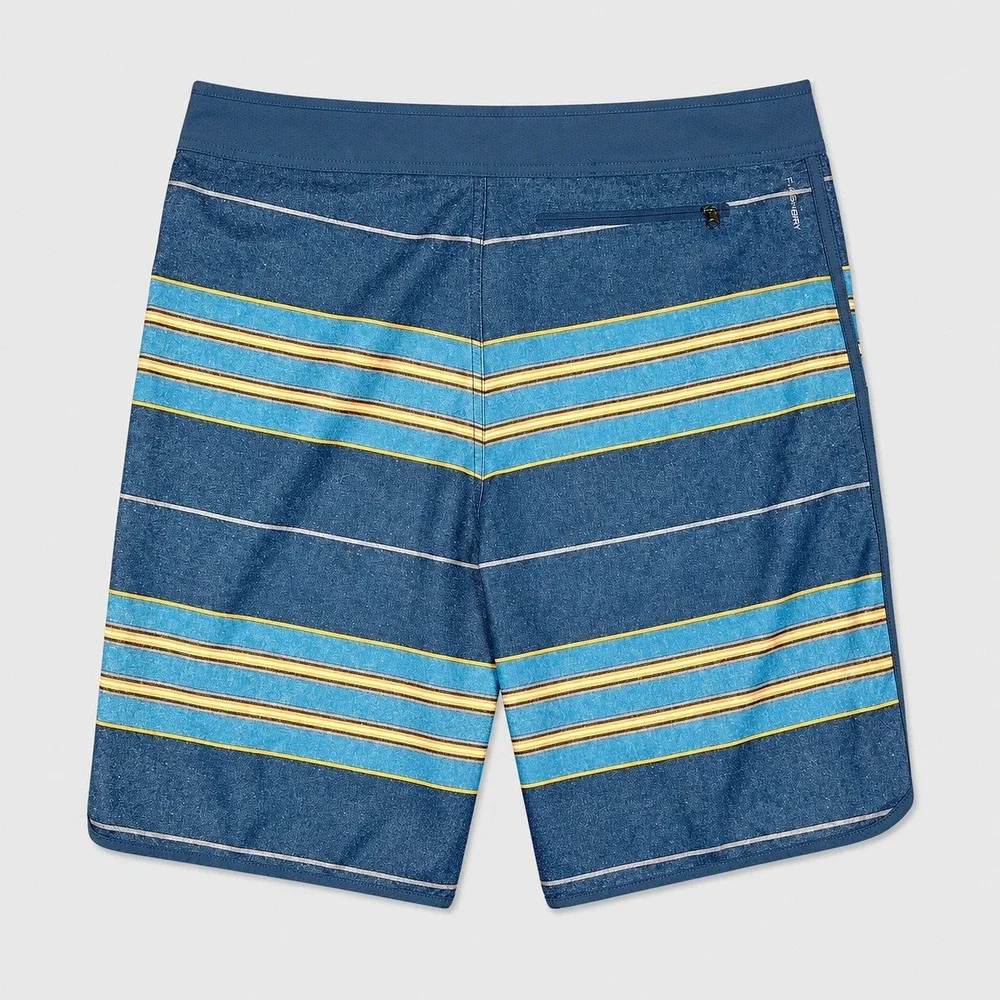 The North Face Whitecap Boardshorts Mens 32 Blue Stripe Surf Beach Swim Trunks